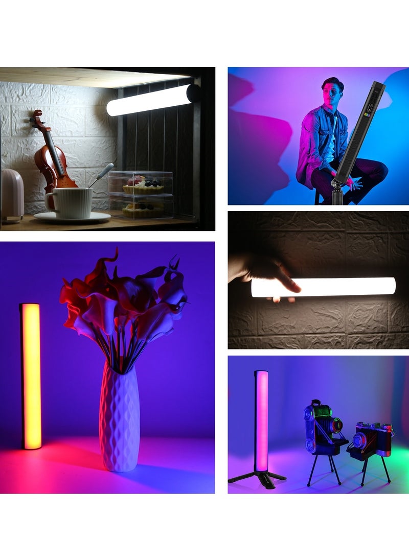 PULUZ 30cm Photo Handheld Full Color RGB Stick Light Magnetic LED Fill Light