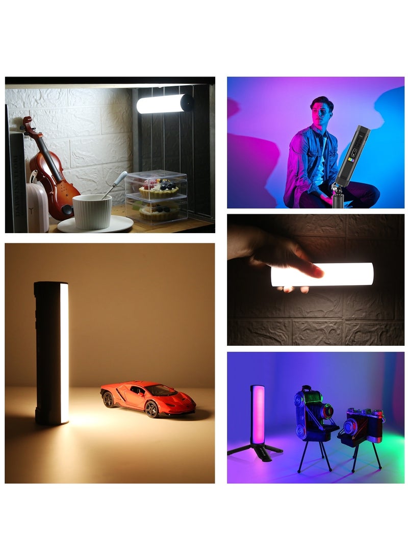 PULUZ 17cm Photo Handheld Full Color RGB Stick Light Magnetic LED Fill Light