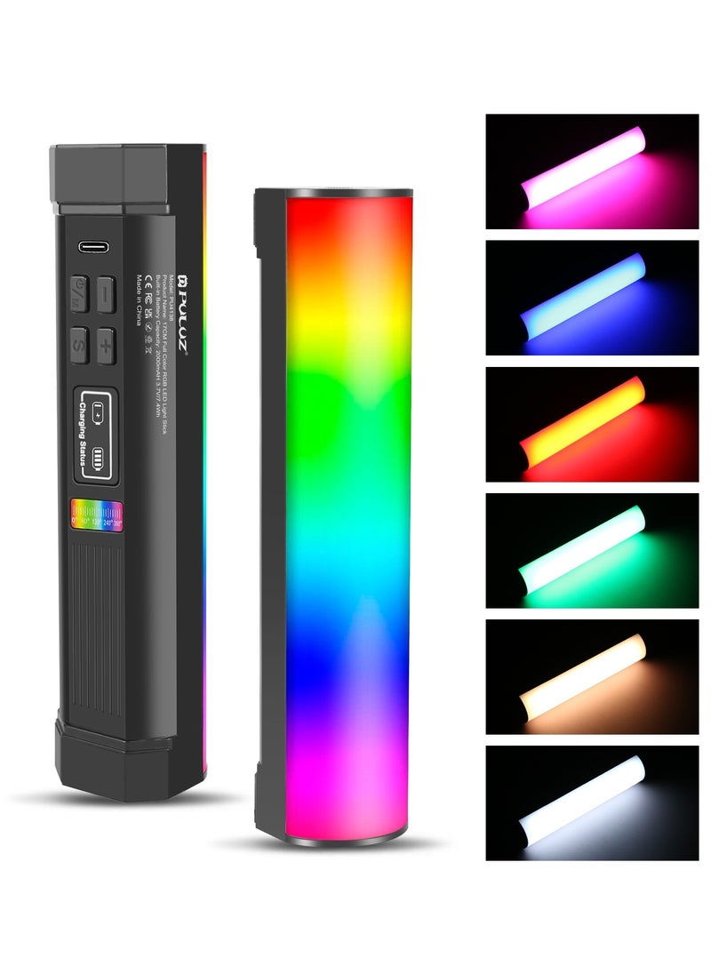 PULUZ 17cm Photo Handheld Full Color RGB Stick Light Magnetic LED Fill Light