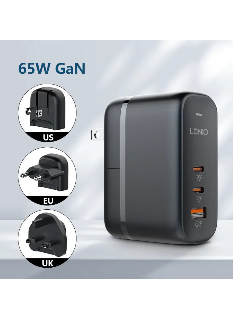 65W GaN PD Usb C Fast Charging Original Cargadores Para Celular Chargeur Phone Samsung Charger Adapters For iphone Apple