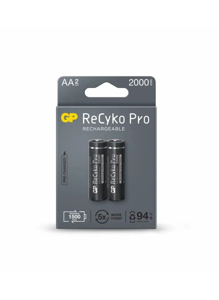 Rechargeable AA batteries GP ReCyko 2100mAh