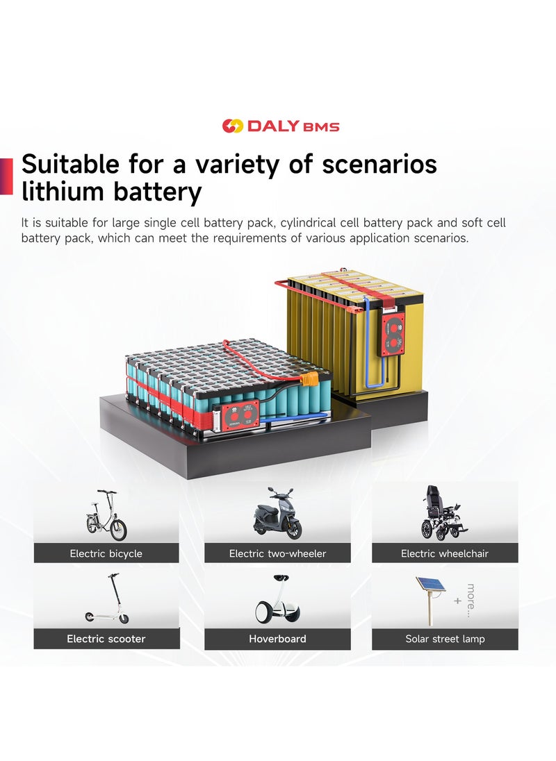 DALY 10S 36V 15A Li-ion Battery Management System (BMS) – Hardware Version for Electric Bikes, Scooters, and Power Storage Systems