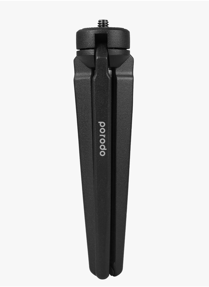 Professional Mini Portable Tripod for Macro Shooting - Black