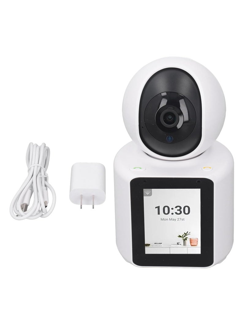 2.4G Camera 1080P, 120° Wide Angle Lens 2-Way Intercom Video NightMotion Detection Camera for Home Security, Baby Monitor