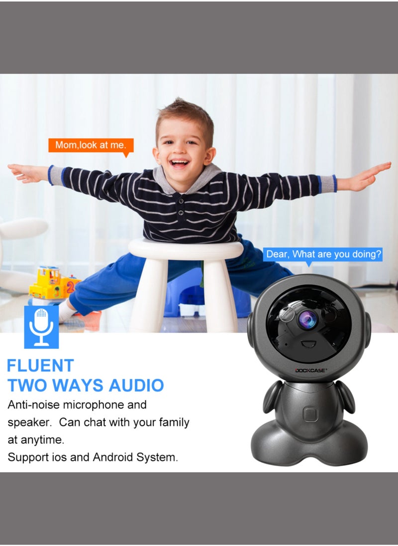 Smart 3.0MP Full HD, Home Security Wi-Fi Camera.