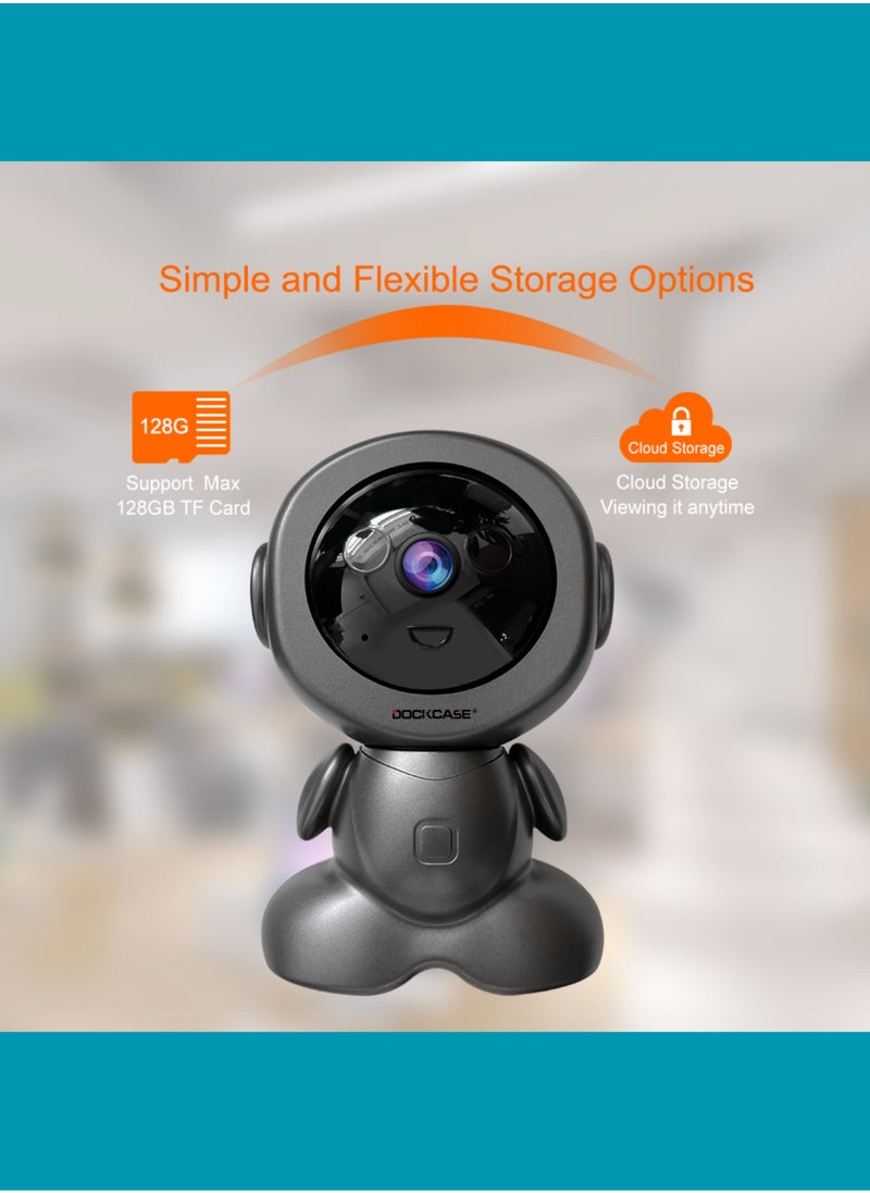 Smart 3.0MP Full HD, Home Security Wi-Fi Camera.