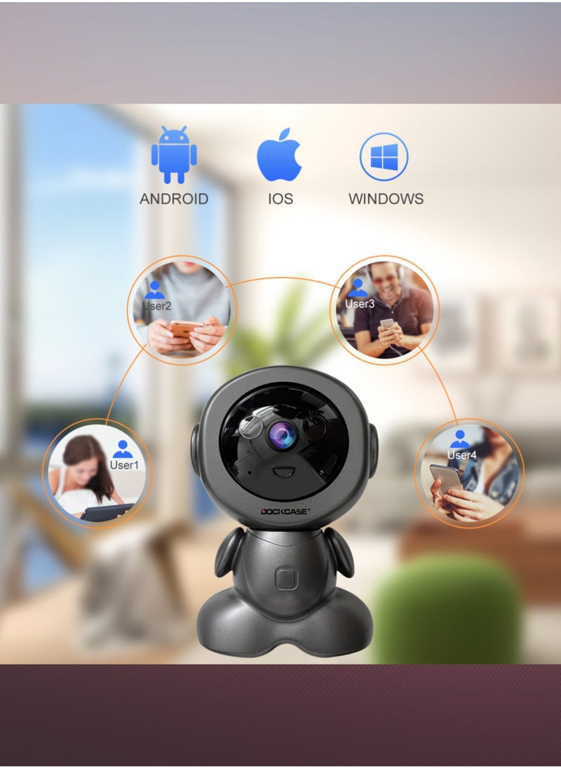 Smart 3.0MP Full HD, Home Security Wi-Fi Camera.