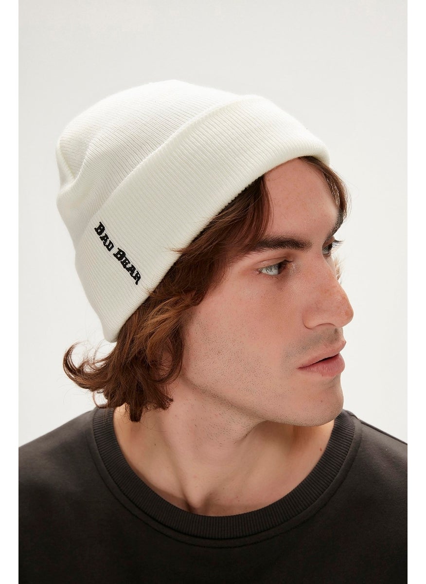 Label Beanie Off-White