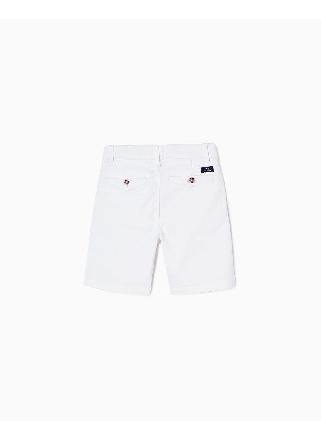 Cotton Twill Shorts for Boys 'Midi'