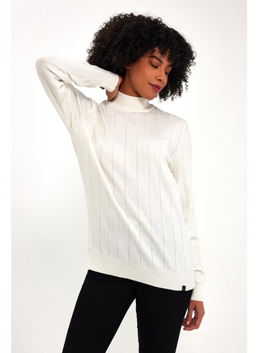 Half Turtleneck Comfort Fit Knit Sweater (E23-6706)