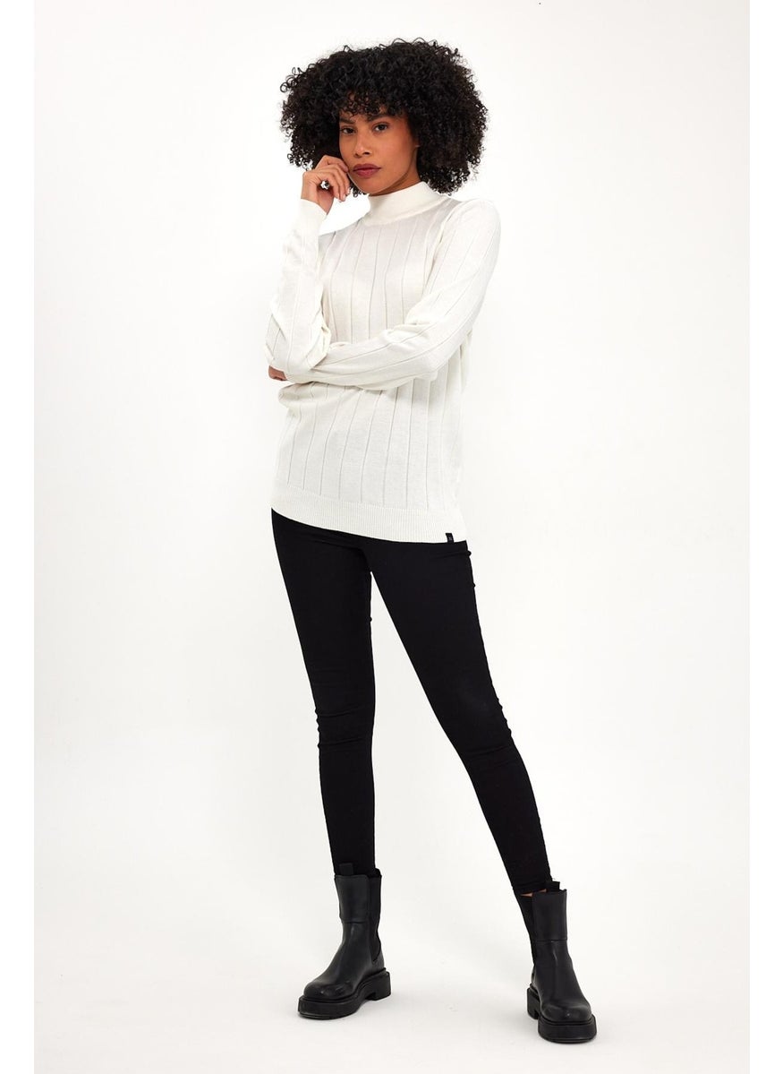 Half Turtleneck Comfort Fit Knit Sweater (E23-6706)
