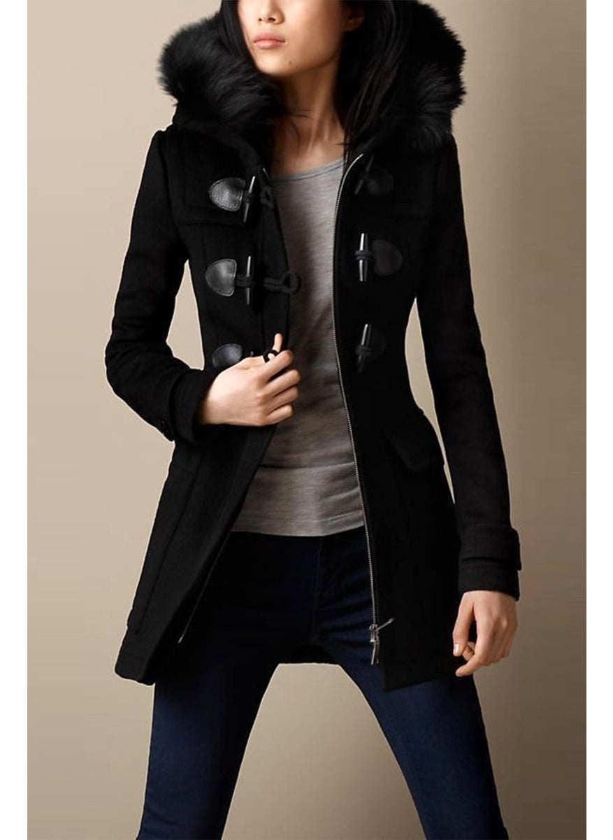 Casual Winter Cashmere Women's Coat