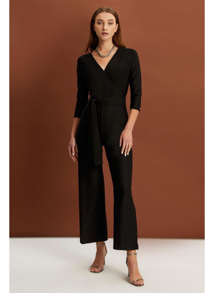 Alexandergardı Double Breasted Collar Jumpsuit (B22-438A)