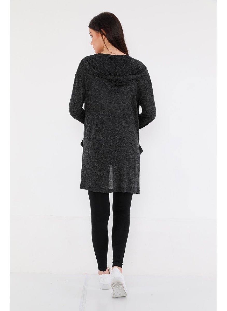 Alexandergardi Wool Look Tied Thin Cardigan (B21-102201)
