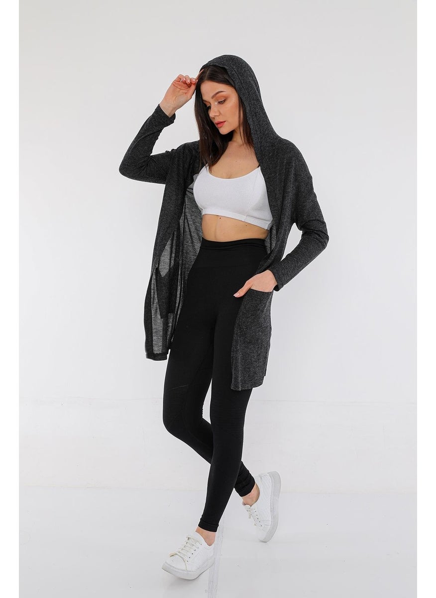 Alexandergardi Wool Look Tied Thin Cardigan (B21-102201)
