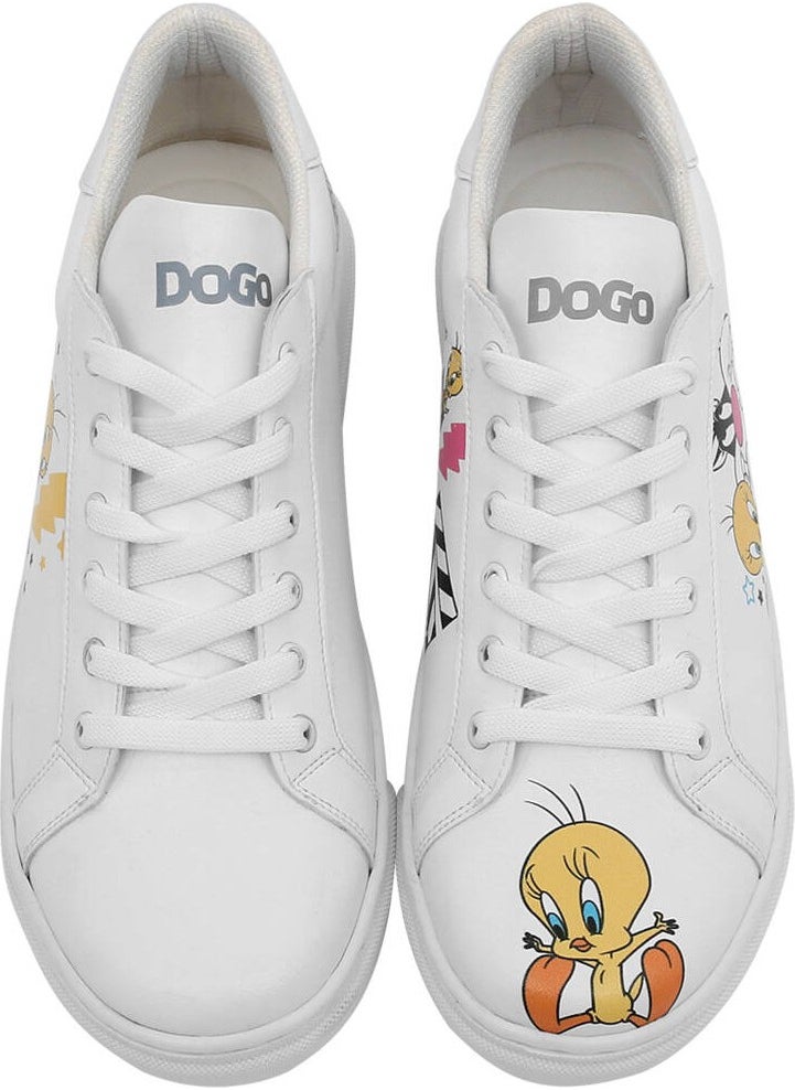 Best Of Tweety And Sylvester Design Printed Vegan Shoes