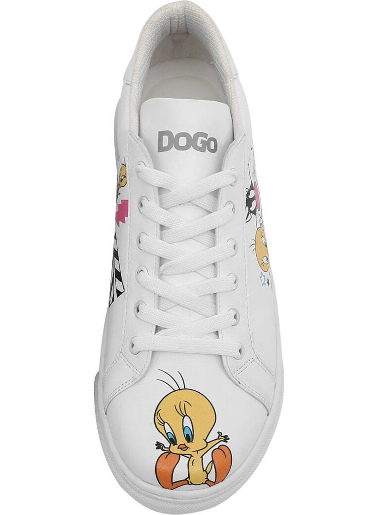 Best Of Tweety And Sylvester Design Printed Vegan Shoes