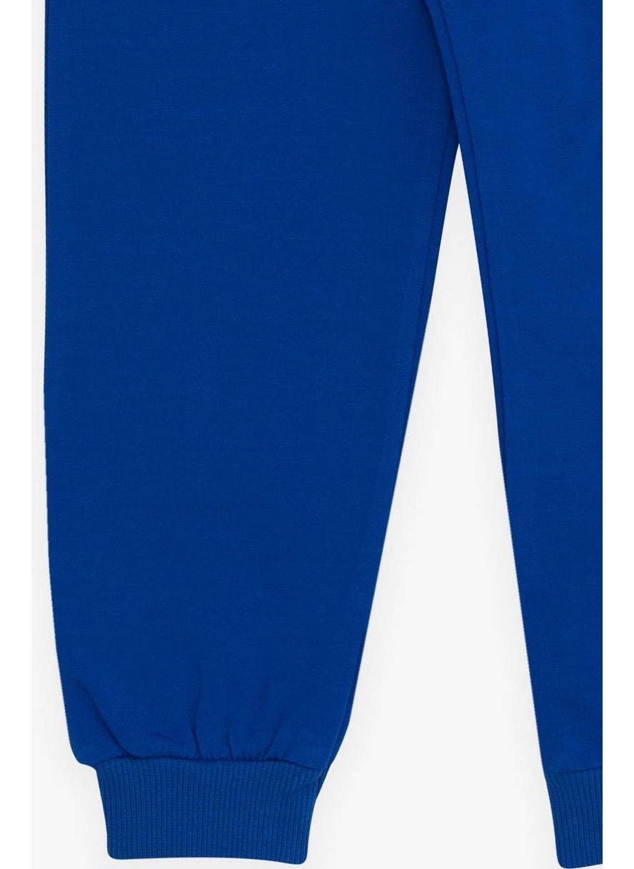 Breeze Boy's Sweatpants with Pockets, Age 3-8, Saks Blue