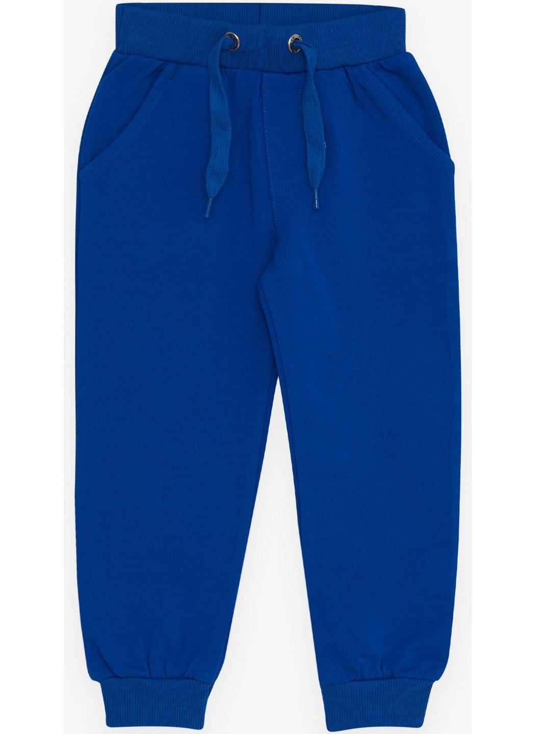 Breeze Boy's Sweatpants with Pockets, Age 3-8, Saks Blue