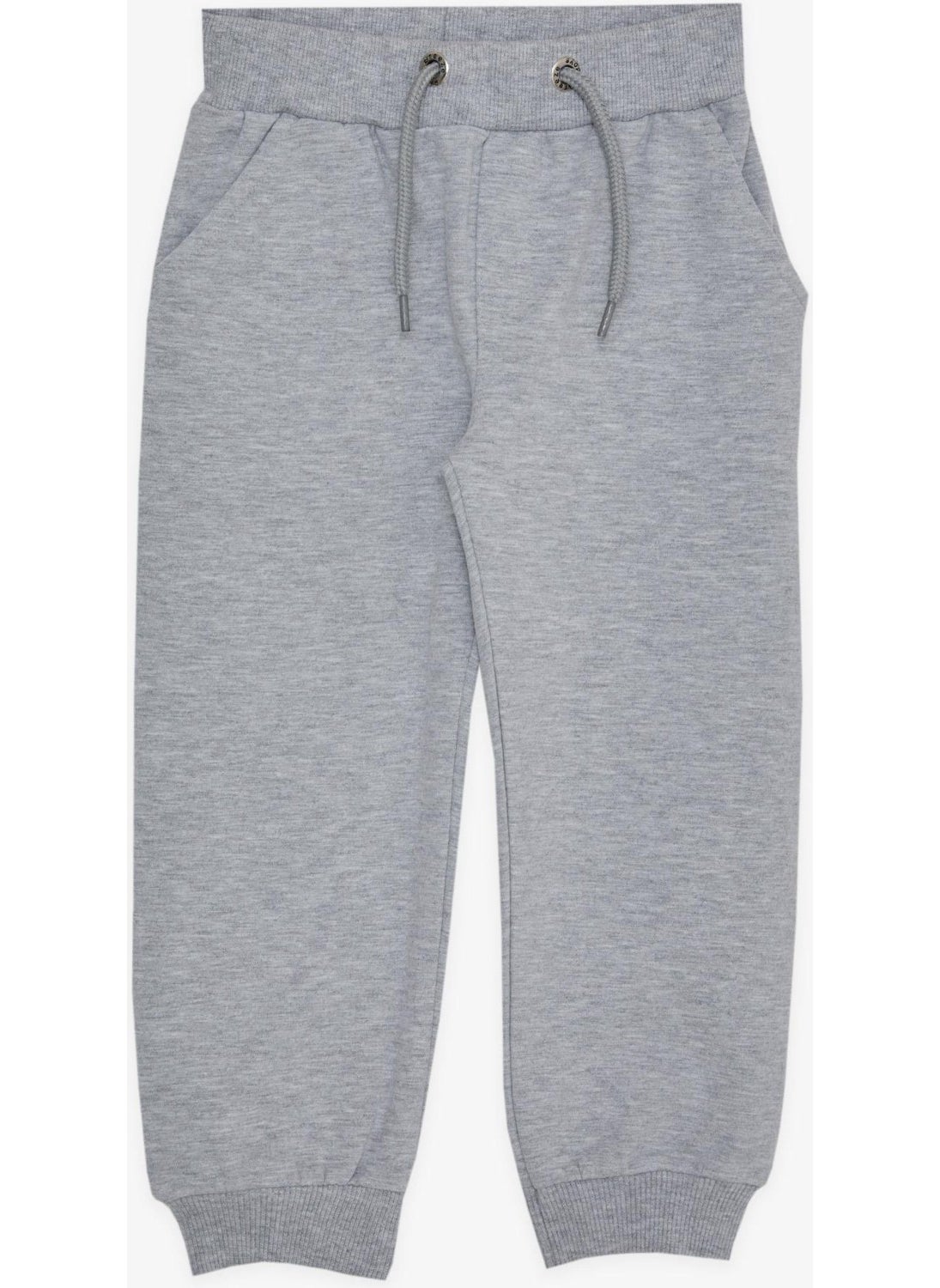 Breeze Girls & Boys Boy's Sweatpants with Pocket, Age 3-8, Light Gray Melange