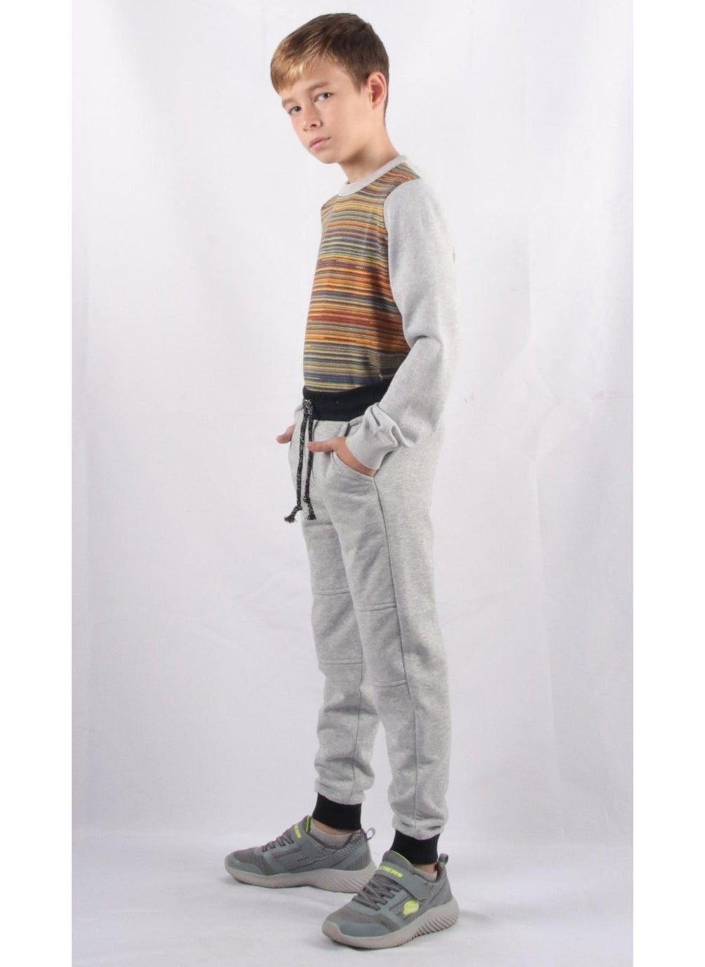 Kids' Tie-Up Sweatpants (C23-001001A)