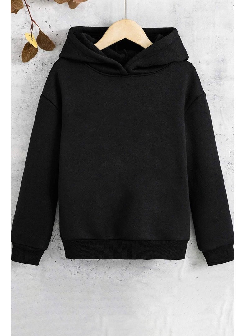 Childrens Cotton Chardon Sweatshirt 3-4 Years Old Black