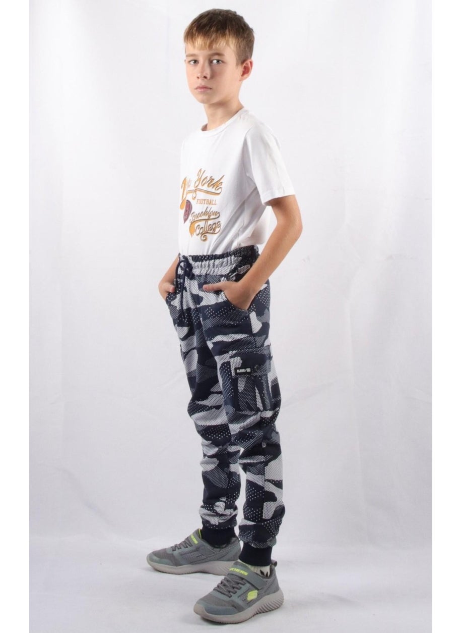 Alexandergardi Cargo Pocket Camouflage Jogger Trousers (C21-72100)