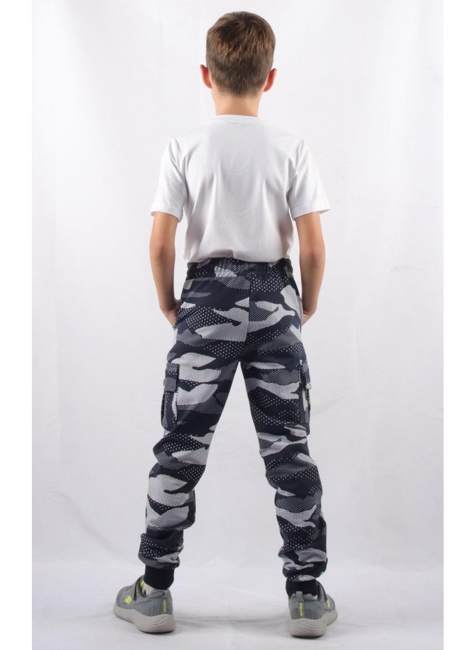 Alexandergardi Cargo Pocket Camouflage Jogger Trousers (C21-72100)