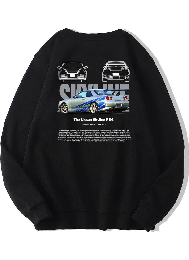 Oversize The Nissan Skyline R34 Sweatshirt