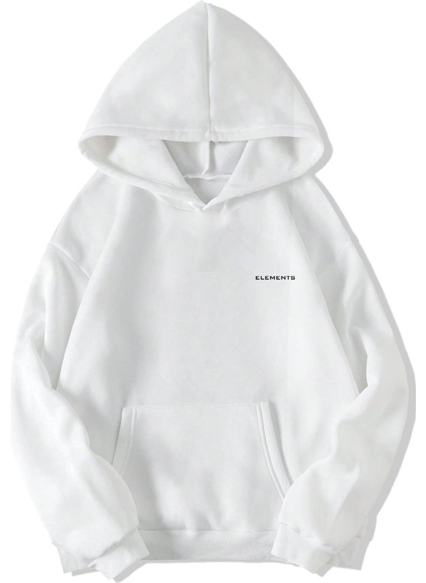 Oversize F1 1992 Monaco Hoodie White