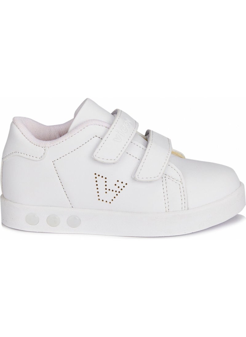 Oyo Lighted Unisex Baby White Sneaker