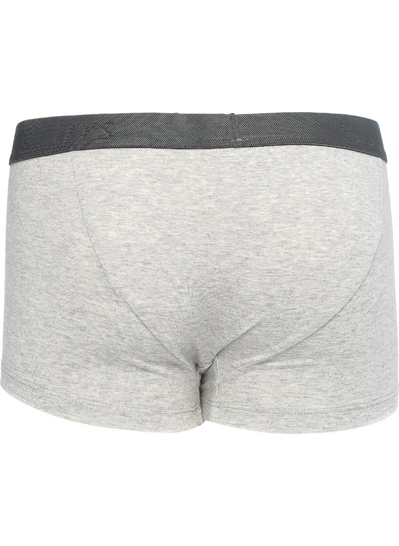 D'S Groom Regular Fit Plain Gray Men's 3-Pack Boxer