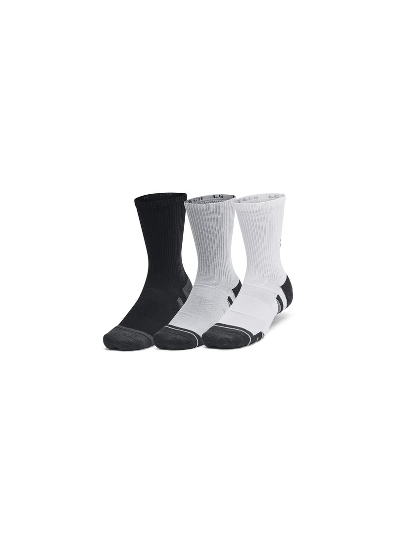 Unisex Performance Tech Crew Socks (Pack of 6)