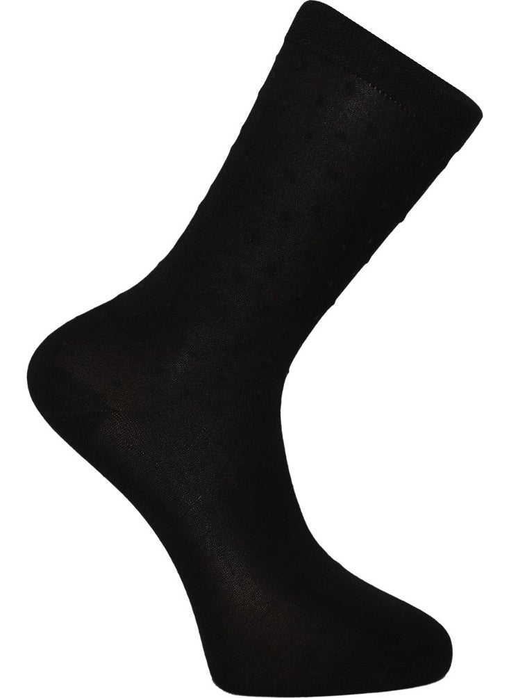 Elif Laundry 12 Pack Bamboo Men's Socks Black