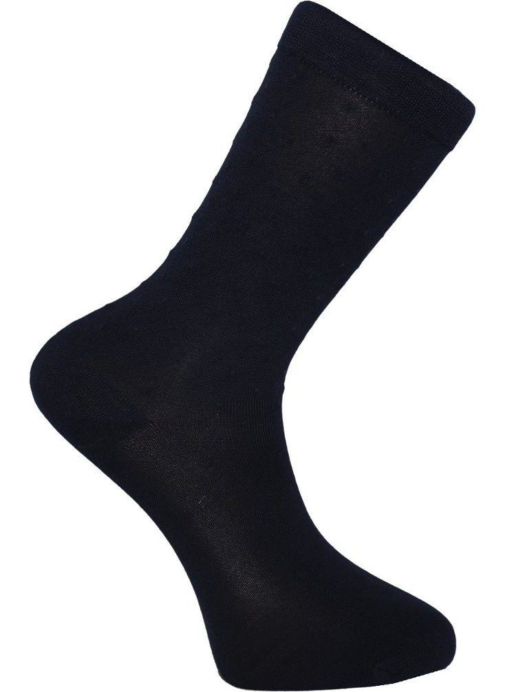 Elif Laundry 12 Pack Bamboo Men's Socks Navy Blue