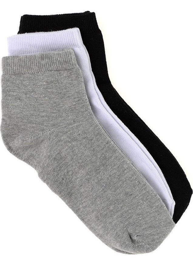 Elif Laundry 6 Pack Economical Men's Booties Socks Assortment