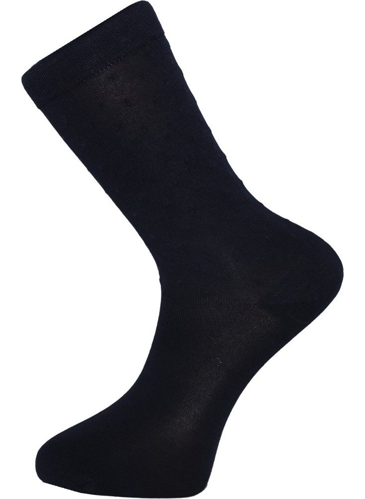 Elif Laundry 12 Pack Economical Men's Socks Navy Blue