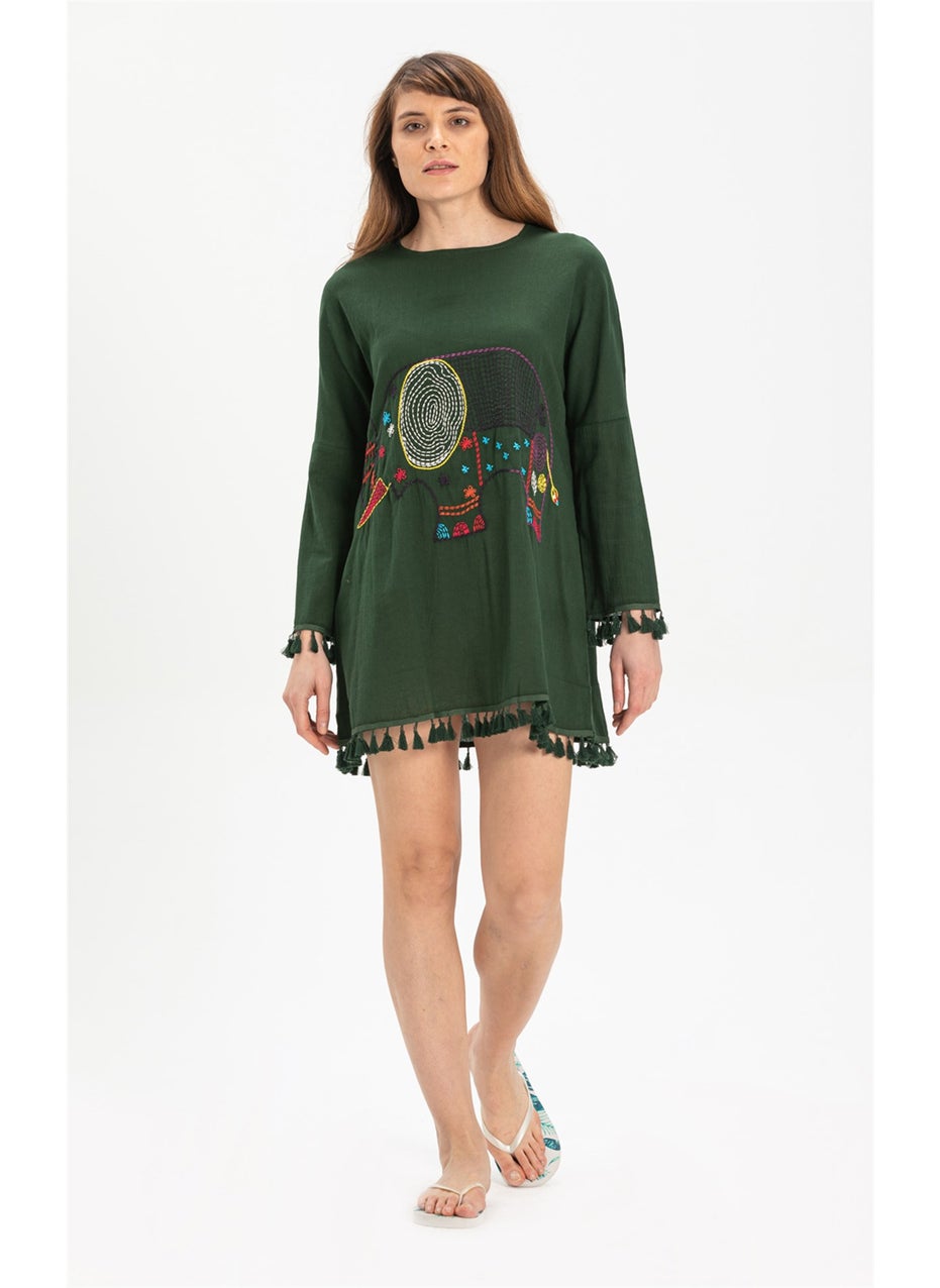 Fili Şile Cloth Tunic Green Ysl