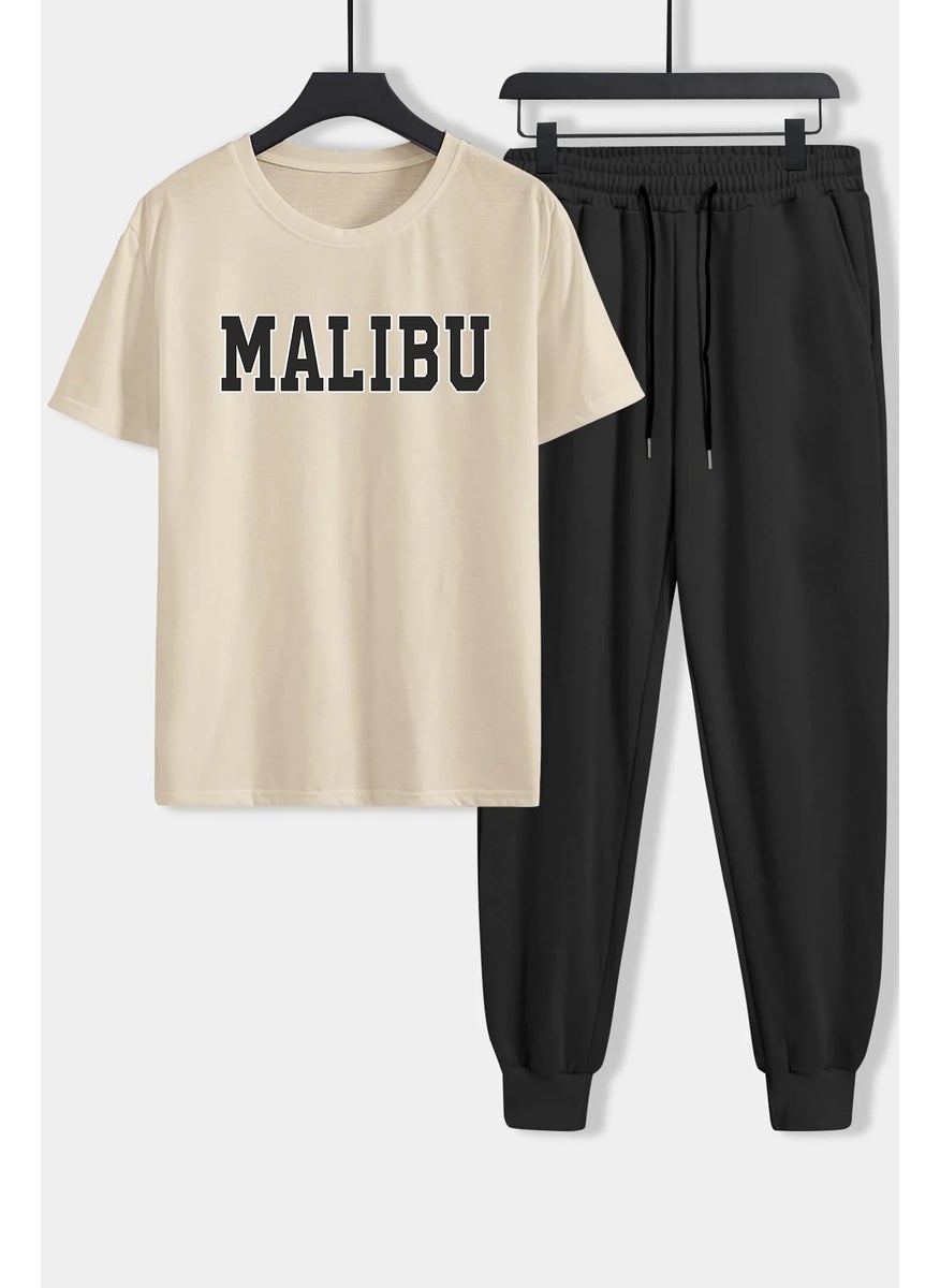 Unisex Malibu 2-Piece Tracksuit Set S.m. Beige