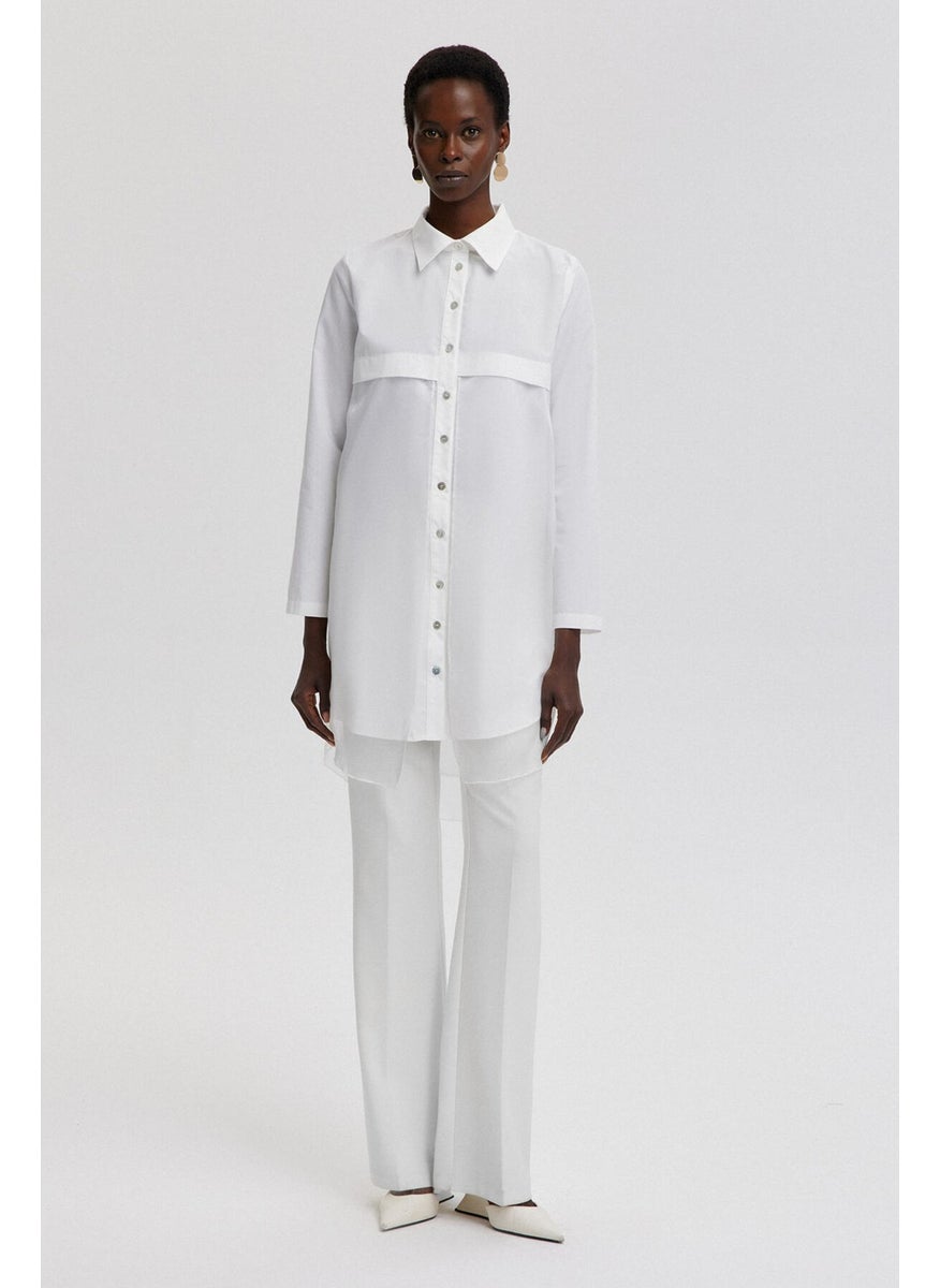 Organza Detailed Shirt