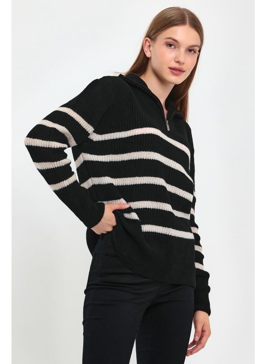 Alexandergardı Zippered Turtleneck Knitwear Sweater (B23-5802)