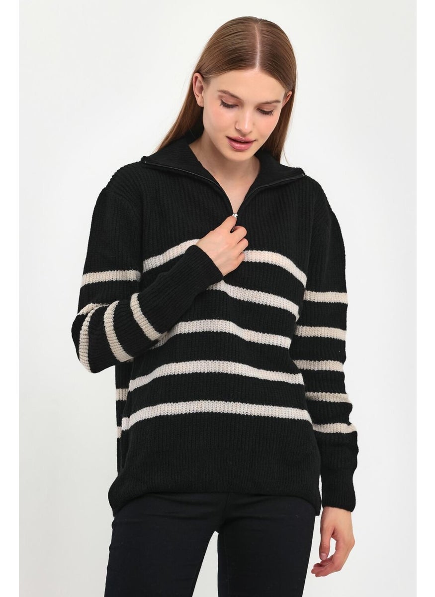 Alexandergardı Zippered Turtleneck Knitwear Sweater (B23-5802)