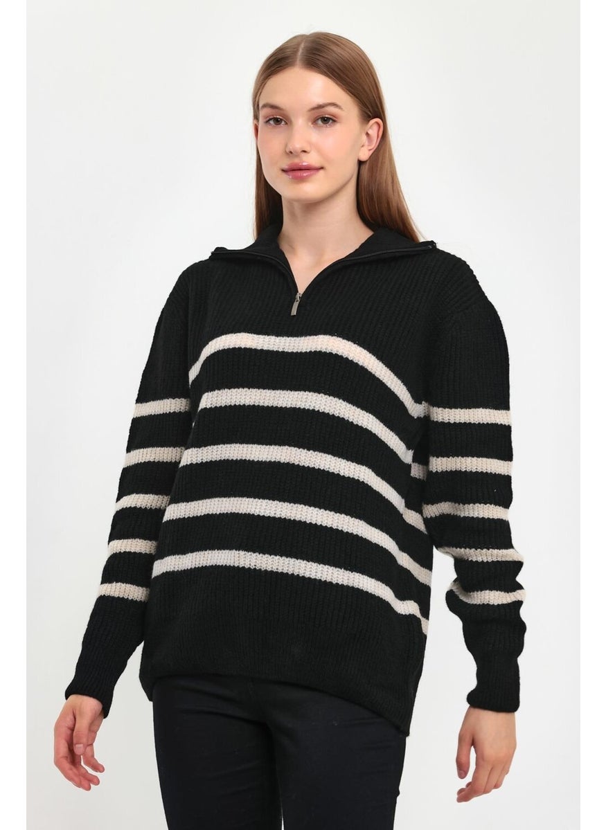 Alexandergardı Zippered Turtleneck Knitwear Sweater (B23-5802)