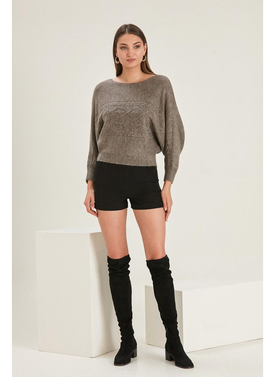 Alexandergardı Bat Sleeve Sweater (B22-5750)