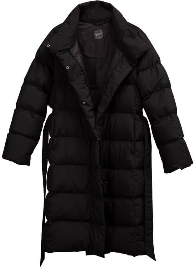 Mona Women's Goose Feather Coat Black M