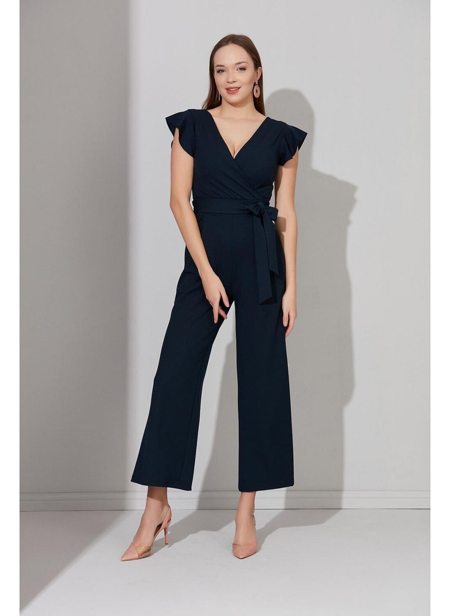 Alexandergardı Double Breasted Collar Jumpsuit (B21-43800)