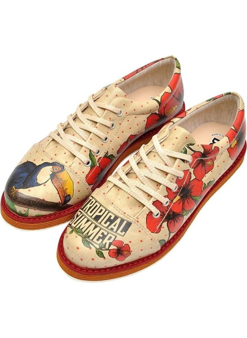 Tropical Summer / Design Printed Vegan / Broke-s Women's Shoes