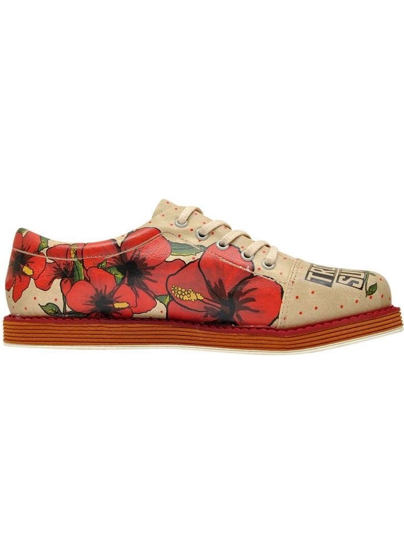 Tropical Summer / Design Printed Vegan / Broke-s Women's Shoes