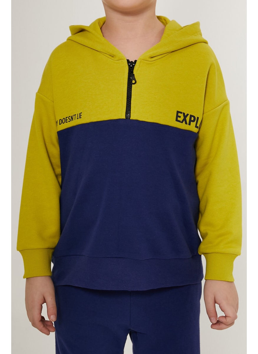 Energy Orange Boy's Tracksuit Set