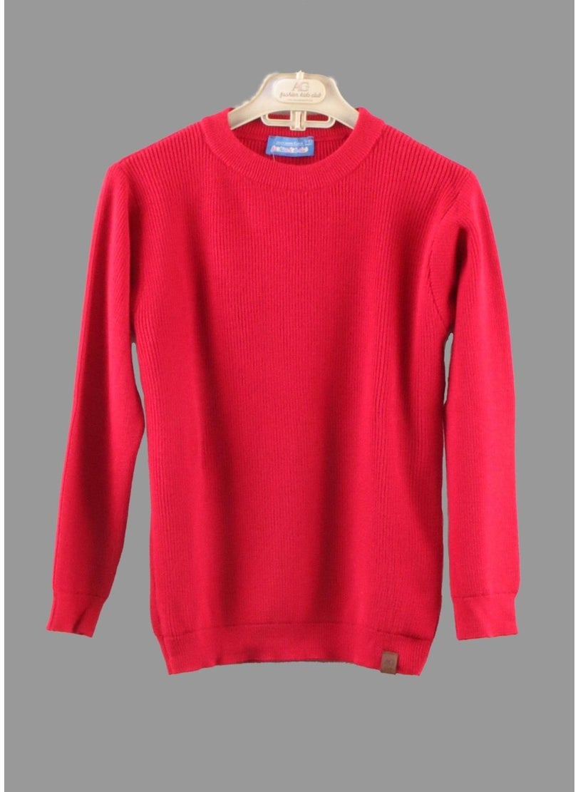 Crew Neck Kids Sweater (C23-7100)